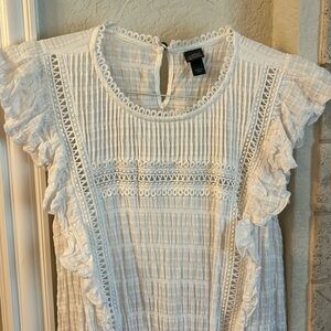 White Wild Fable Target Dress